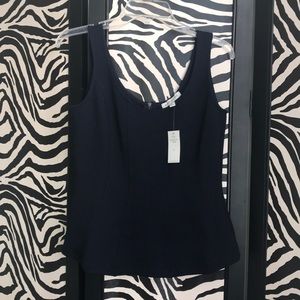 🆕 Banana Republic Navy Knit Shell